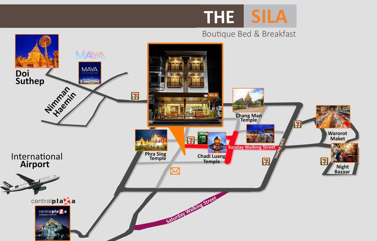 The Sila Boutique Bed & Breakfast Чиангмай Экстерьер фото