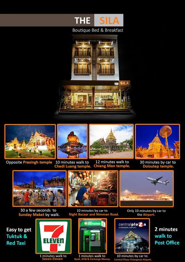 The Sila Boutique Bed & Breakfast Чиангмай Экстерьер фото
